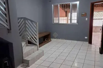 Casa com 2 dormitórios à venda, 117 m² por r$ 580.000,00 - vila guilhermina - praia grande/sp