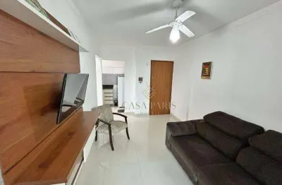 Apartamento com 1 dormitório à venda, 58 m² por r$ 420.000,00 - canto do forte - praia grande/sp