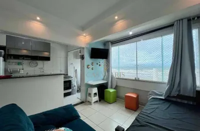 Apartamento com 1 dormitório à venda, 38 m² por r$ 240.000,00 - tupi - praia grande/sp