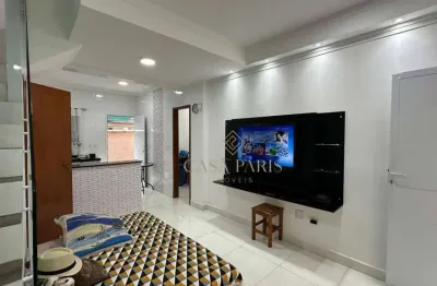 Casa com 2 dormitórios à venda, 63 m² por r$ 300.000,00 - caiçara - praia grande/sp