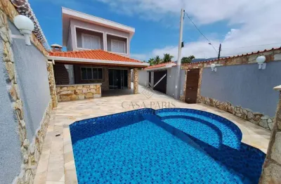 Sobrado com 4 dormitórios à venda, 240 m² por r$ 1.300.000,00 - balneário flórida - praia grande/sp
