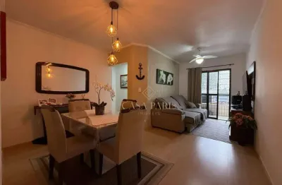 Apartamento à venda, 76 m² por r$ 410.000,00 - vila guilhermina - praia grande/sp