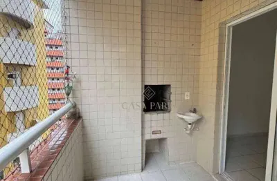 Apartamento com 2 dormitórios à venda, 71 m² por r$ 460.000,00 - canto do forte - praia grande/sp