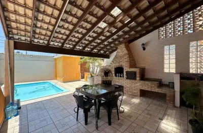 Sobrado com 3 dormitórios à venda, 167 m² por r$ 910.000,00 - tupi - praia grande/sp
