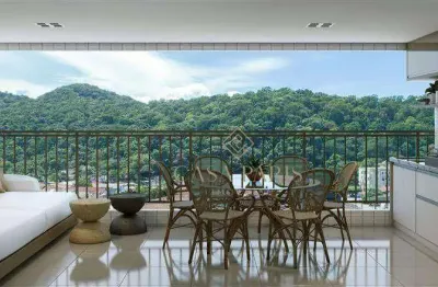 Apartamento com 2 dormitórios à venda, 88 m² por r$ 710.000,00 - canto do forte - praia grande/sp