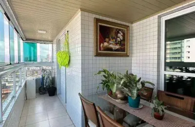 Apartamento com 2 dormitórios à venda, 90 m² por r$ 590.000,00 - aviação - praia grande/sp