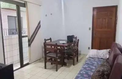 Apartamento com 1 dormitório à venda, 63 m² por r$ 270.000,00 - aviação - praia grande/sp