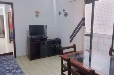 Apartamento com 1 dormitório à venda, 63 m² por r$ 270.000,00 - aviação - praia grande/sp