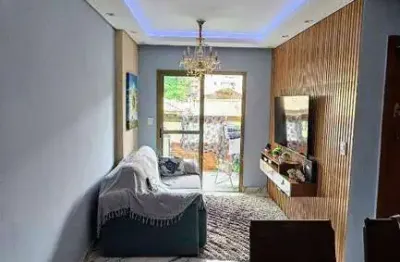 Apartamento com 2 dormitórios à venda, 67 m² por r$ 500.000,00 - canto do forte - praia grande/sp