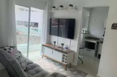 Apartamento à venda, 40 m² por r$ 360.000,00 - vila guilhermina - praia grande/sp