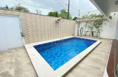 Casa com 3 dormitórios à venda, 100 m² por r$ 3.000.000,00 - canto do forte - praia grande/sp