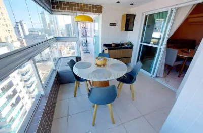 Apartamento à venda, 117 m² por r$ 1.400.000,00 - canto do forte - praia grande/sp