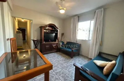 Apartamento com 1 dormitório à venda, 50 m² por r$ 220.000,00 - aviação - praia grande/sp