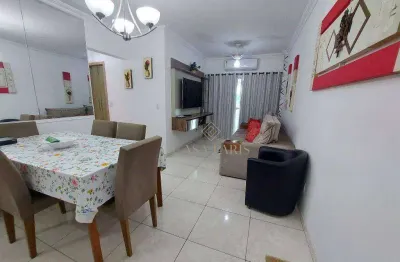 Apartamento com 2 dormitórios à venda, 70 m² por r$ 500.000,00 - vila guilhermina - praia grande/sp