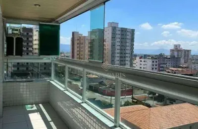 Apartamento com 2 dormitórios à venda, 87 m² por r$ 550.000,00 - aviação - praia grande/sp
