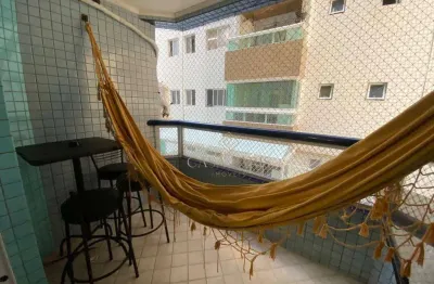 Apartamento com 2 dormitórios à venda, 84 m² por r$ 450.000,00 - vila guilhermina - praia grande/sp