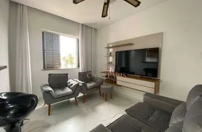 Apartamento mobiliado com 2 dormitórios à venda, 60 m² por r$ 399.000 - vila guilhermina - praia grande/sp