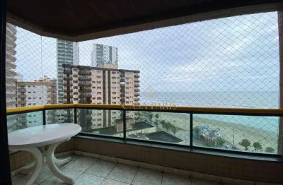 Apartamento com 2 dormitórios à venda, 106 m² por r$ 480.000,00 - caiçara - praia grande/sp