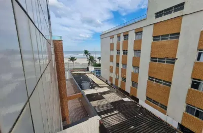 Apartamento vista mar com 1 dormitório à venda, 48 m² por r$ 240.000 - maracanã - praia grande/sp