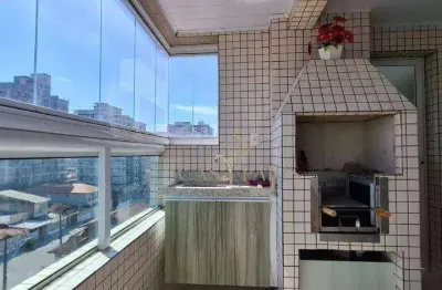Apartamento com 2 dormitórios à venda, 83 m² por r$ 490.000 - ocian - praia grande/sp