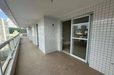 Apartamento com 3 dormitórios à venda, 129 m² por r$ 1.100.000 - canto do forte - praia grande/sp