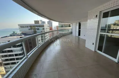 Apartamento com 3 dormitórios à venda, 162 m² por r$ 1.900.000,00 - canto do forte - praia grande/sp
