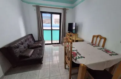 Apartamento mobiliado com 1 dormitório à venda, 50 m² por r$ 310.000 - aviação - praia grande/sp