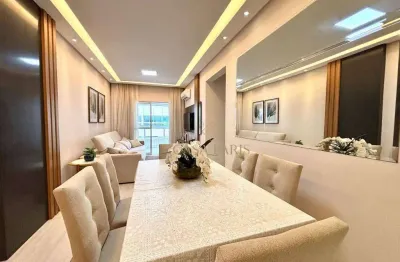 Apartamento com 2 dormitórios à venda, 82 m² por r$ 550.000,00 - aviação - praia grande/sp