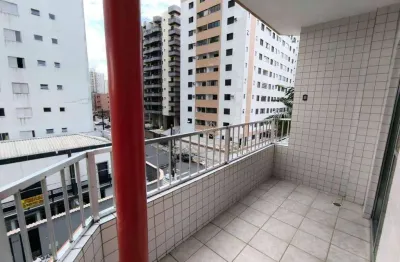 Apartamento com 1 dormitório à venda, 54 m² por r$ 298.000 - tupi - praia grande/sp