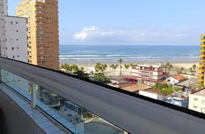 Apartamento com 1 dormitório à venda, 42 m² por r$ 345.000,00 - ocian - praia grande/sp