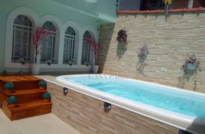 Sobrado com 3 dormitórios à venda, 125 m² por r$ 980.000,00 - boqueirão - praia grande/sp