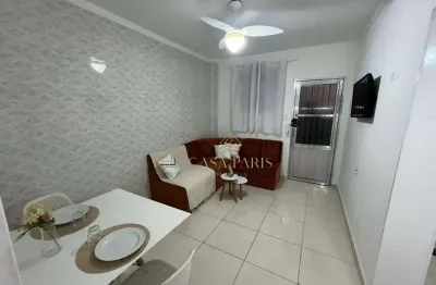 Apartamento com 1 dormitório à venda, 47 m² por r$ 270.000 - vila guilhermina - praia grande/sp