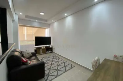 Apartamento MOBILIADO com 2 dormitórios à venda, 62 m² por R$ 405.000 - Ocian - Praia Grande/SP