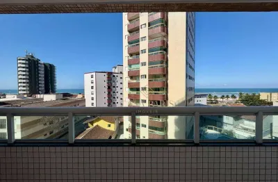 Apartamento com 2 dormitórios à venda, 90 m² por r$ 650.000 - caiçara - praia grande/sp