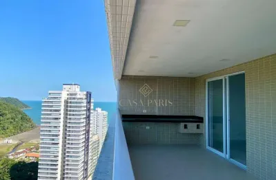 Apartamento com 4 dormitórios à venda, 147 m² por r$ 2.450.000,00 - canto do forte - praia grande/sp