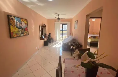 Apartamento com 1 dormitório à venda, 62 m² por r$ 300.000,00 - aviação - praia grande/sp