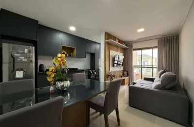 Apartamento com 2 dormitórios à venda, 70 m² por r$ 610.000,00 - canto do forte - praia grande/sp