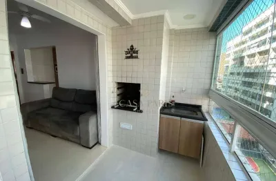 Apartamento com 1 dormitório à venda, 44 m² por r$ 350.000,00 - ocian - praia grande/sp