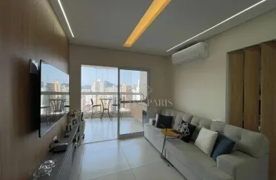 Apartamento com 3 dormitórios à venda, 155 m² por r$ 1.870.000 - vila guilhermina - praia grande/sp