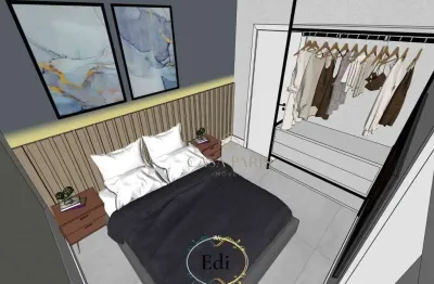 Apartamento à venda, 46 m² por r$ 380.000,00 - tupi - praia grande/sp