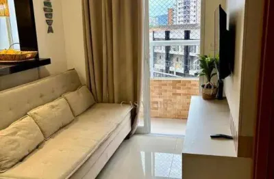 Apartamento à venda, 33 m² por r$ 350.000,00 - vila guilhermina - praia grande/sp