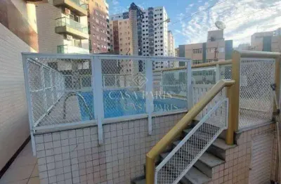 Apartamento com 2 dormitórios à venda, 84 m² por r$ 630.000,00 - vila guilhermina - praia grande/sp