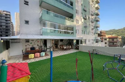Apartamento com 3 dormitórios à venda, 279 m² por r$ 1.390.000,00 - canto do forte - praia grande/sp