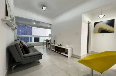Apartamento com 1 dormitório à venda, 60 m² por r$ 500.000,00 - canto do forte - praia grande/sp