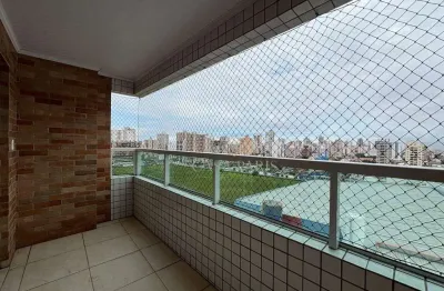 Apartamento com 2 dormitórios à venda, 59 m² por r$ 415.000,00 - vila guilhermina - praia grande/sp