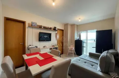 Apartamento com 1 dormitório à venda, 48 m² por r$ 290.000,00 - vila guilhermina - praia grande/sp