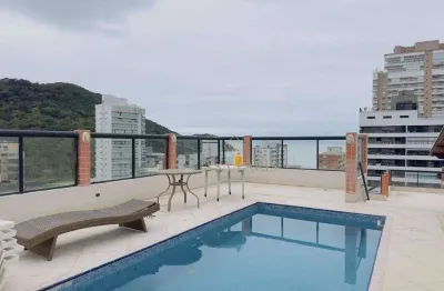Maravilhosa cobertura com 4 dormitórios à venda, 400 m² por r$ 1.950.000 - canto do forte - praia grande/sp