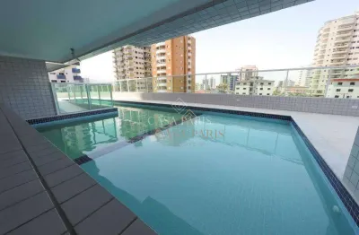 Apartamento com 2 dormitórios à venda, 101 m² por r$ 750.000,00 - tupi - praia grande/sp