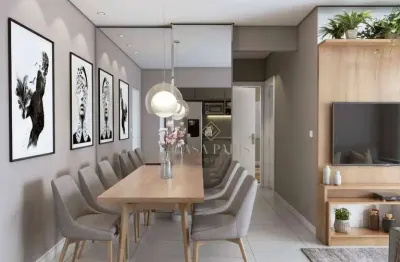 Apartamento com 2 suítes à venda, 82 m² por r$ 580.000 - aviação - praia grande/sp