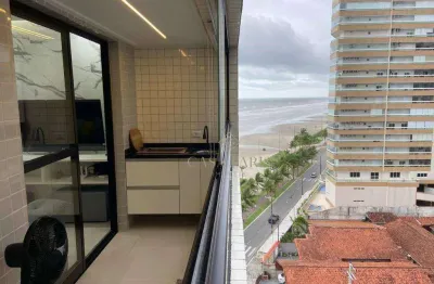 Apartamento com 1 dormitório à venda, 44 m² por r$ 420.000,00 - caiçara - praia grande/sp